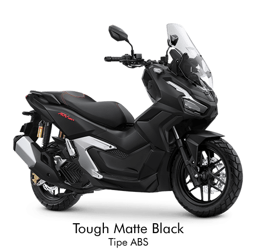 Motor honda adv, tough matte black abs.